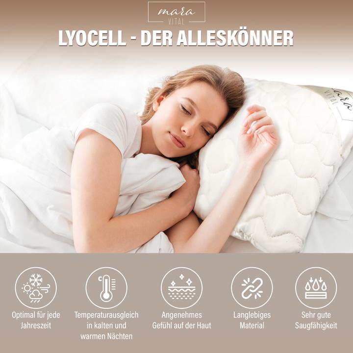 Immagine prodotto Mara Vital Cuscino in lyocell (65 x 100 cm)