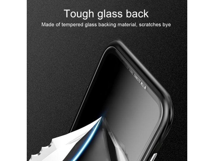 Produktbild G-Case Samsung Galaxy A70 Aluminium Magnetic Glass Case Hülle (Samsung Galaxy A70)