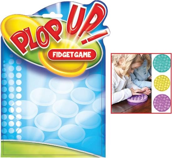 Image du produit Roost Plop up Fidget ass. 620960 3 formes et couleurs 12.5x2cm