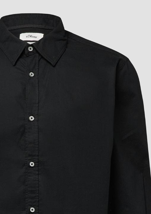 Immagine prodotto s.Oliver Hemd Regular Fit: Strukturiertes Hemd mit Kentkragen (XXL)