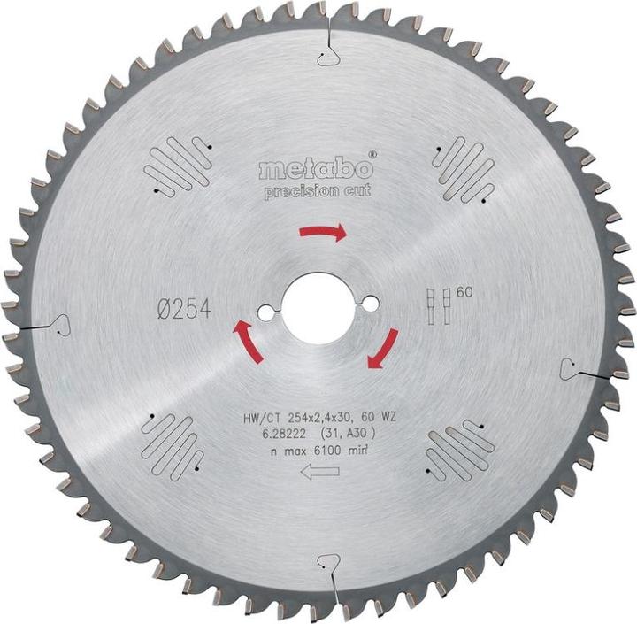 Immagine prodotto Metabo Lama per sega circolare HW/CT