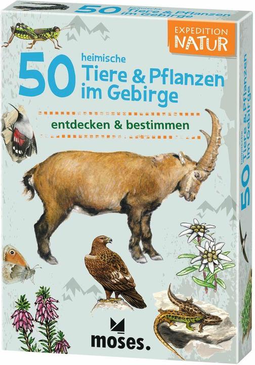 Produktbild Expedition Natur 50 heimische Tiere & Pflanzen im Gebirge (Deutsch, 1 - 20 Spieler)