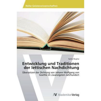 Entwicklung und Traditionen der lettischen Nachdichtung, Fachbücher