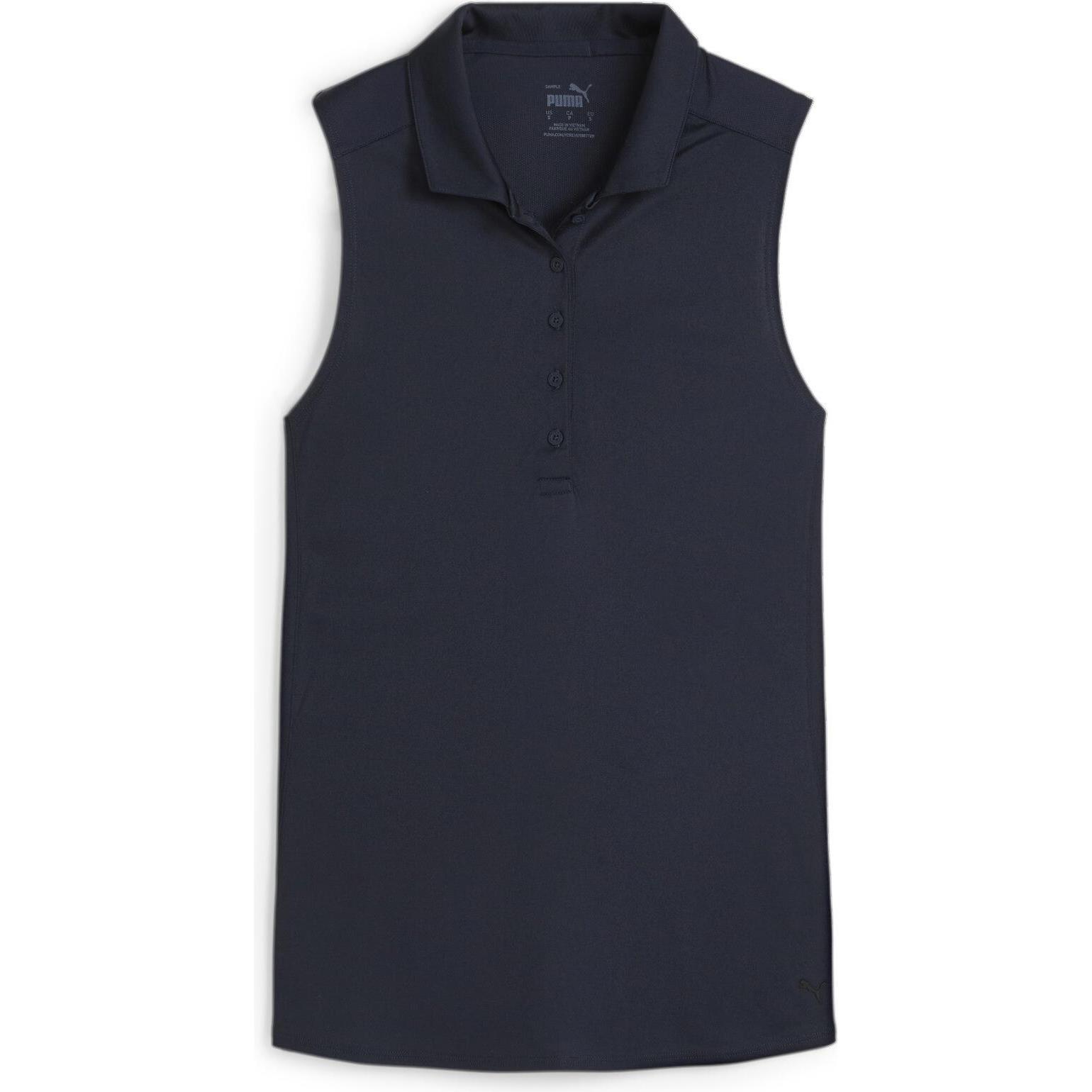 Puma, Damen, Sportshirt, W Pure SL Polo (L), Blau, L