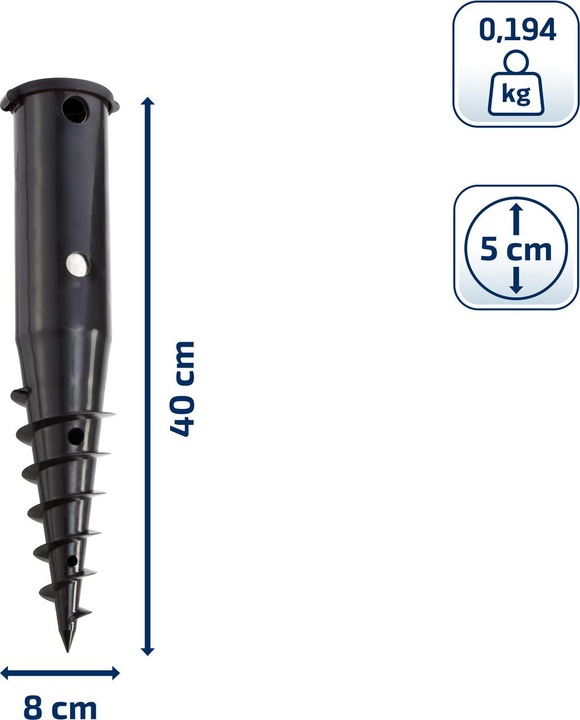 Immagine prodotto Leifheit Tappo a pavimento con asta a vite