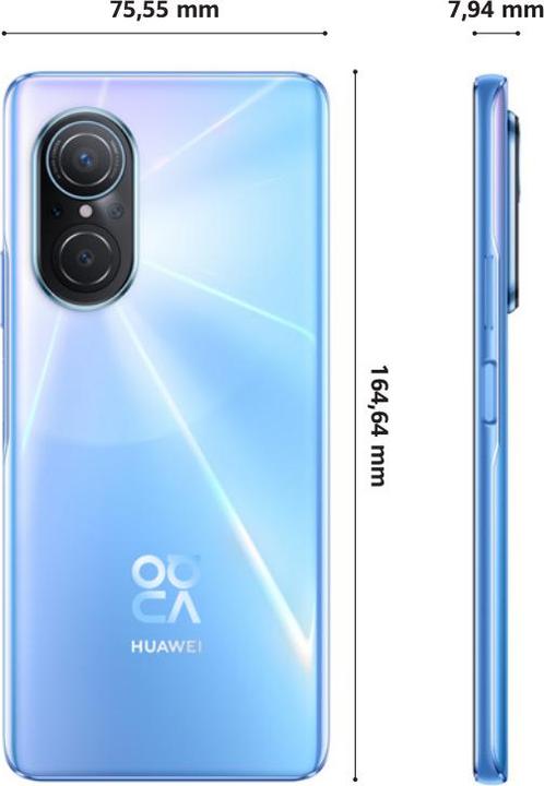 Actual product image Huawei Nova 9 SE (128 GB, Pearl White, 6.78", Dual SIM, 4G)