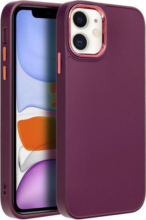 Actual product image OEM Back panel cover FRAME Case for IPHONE 11 purple (Apple iPhone 11)