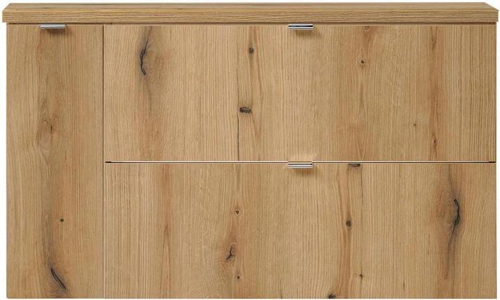 Produktbild En.Casa Waschtischunterschrank Skelbolu 100x60x40 cm Eicheoptik