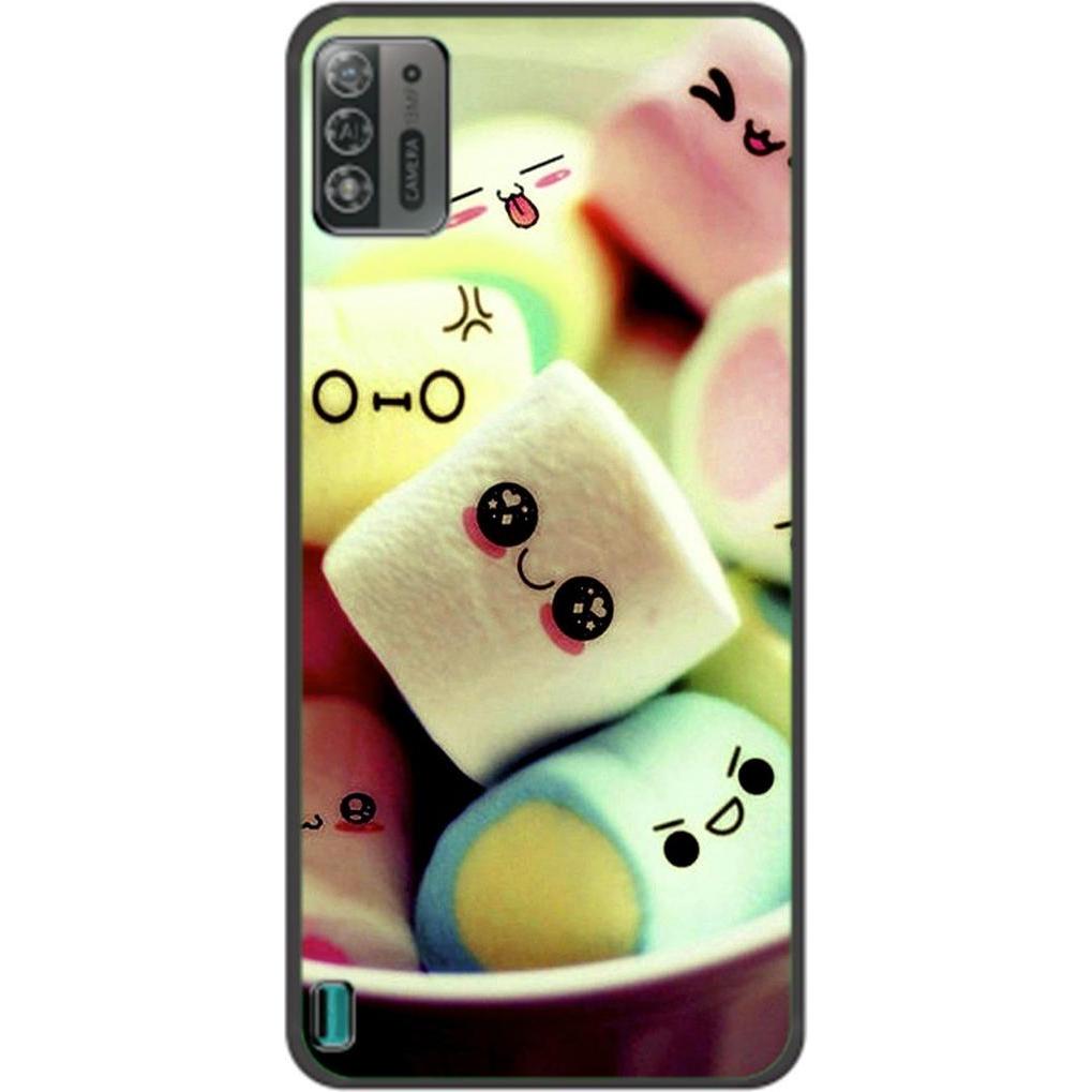 König Design Hülle Handy Schutz für ZTE Blade A52 Lite Case Cover Tasche Bumper Etuis TPU Neu (ZTE Blade A52 Lite), Smar...