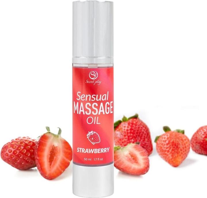 Image du produit Secret play Secretplay - Erdbeere-Massageã–L (50 ml)