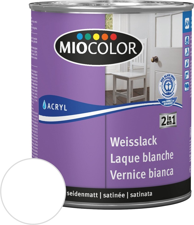 Miocolor Weisslack