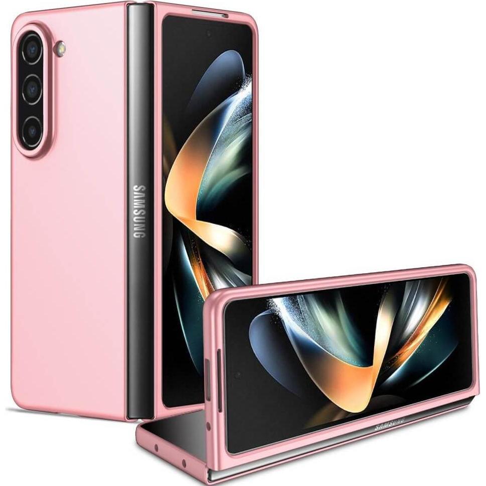 Cover-Discount Galaxy Z Fold5 - Full Protection Schutzhülle rosa (Samsung Galaxy Z Fold5), Smartphone Hülle, Rosa