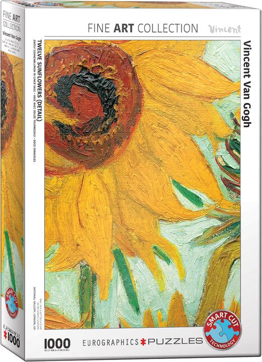 Produktbild Eurographics Sonnenblume von Vincent van Gogh - Detail (1000 Teile)