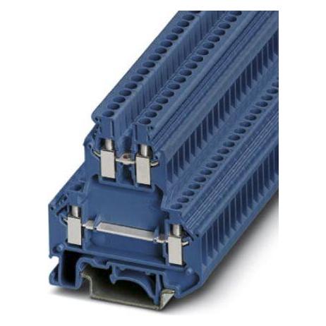 Phoenix Contact Blu Tb,Screw Connection,Width:5.2mm,E, Cavo + Spina Elettrica,
