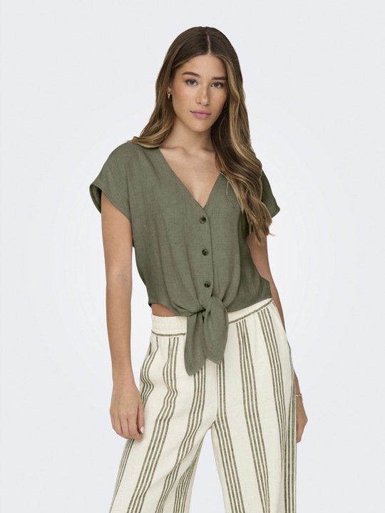 Immagine prodotto Only Onlsiesta Ss Knot Lin Bl Shirt Pnt Noos (M)