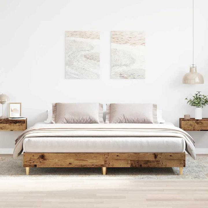Actual product image vidaXL Bettgestell (200 x 200 cm)