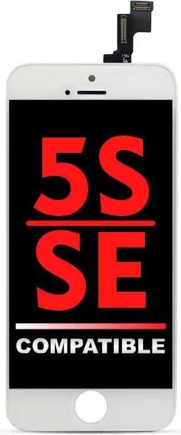 Produktbild Ferryxpress iPhone 5S/SE Kompatibel LCD Assembly Display Bildschirm (Display, iPhone 5S, iPhone SE)
