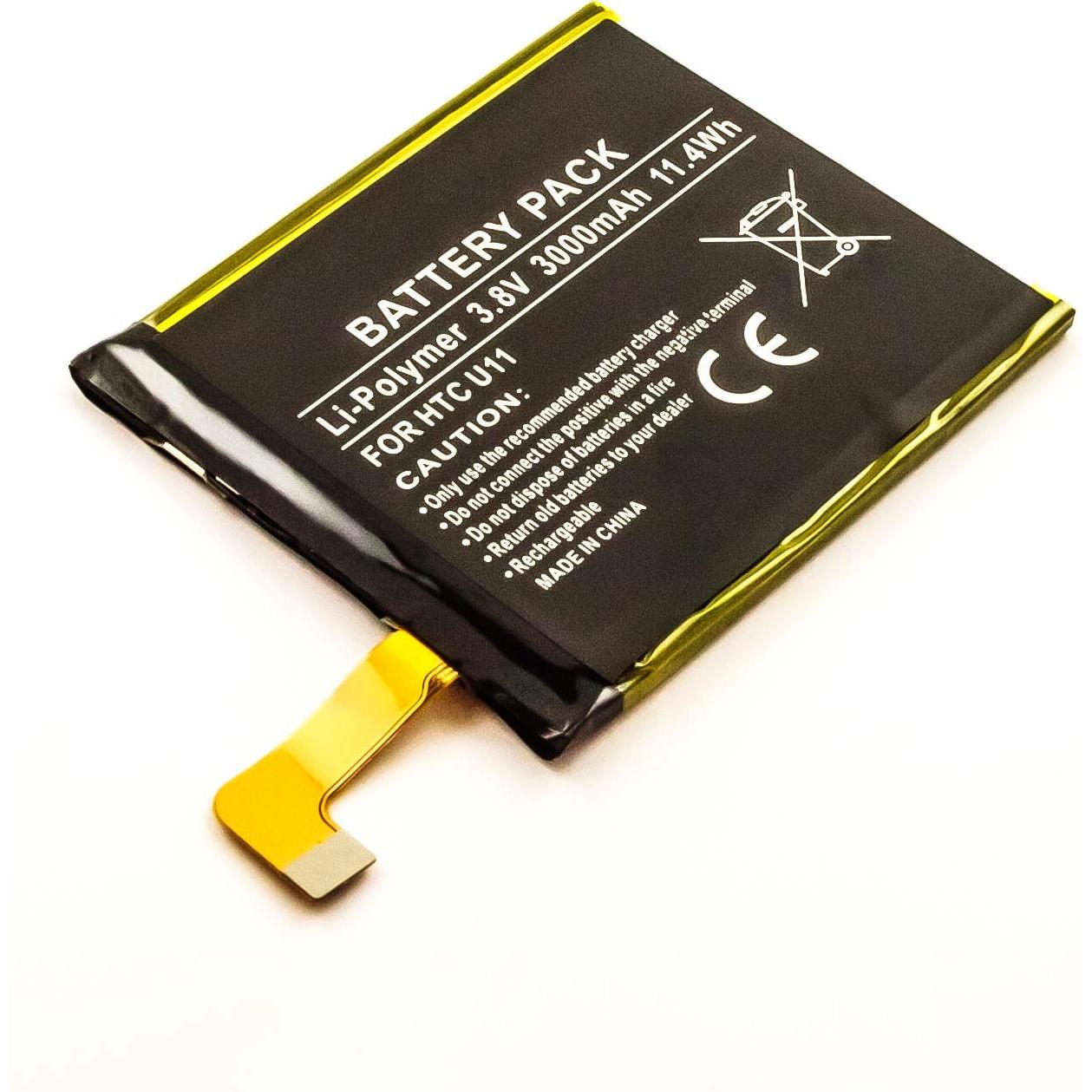 AGI 114698 - Batterie/Akku - HTC - Schwarz - Lithium-Ion (Li-Ion) - 2500 mAh - 3,8 V, Smartphone Akku