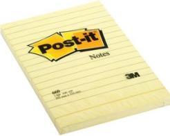 Actual product image Post-it Sticky notes, 76 x 76 mm, lined, yellow (76 x 76 mm)