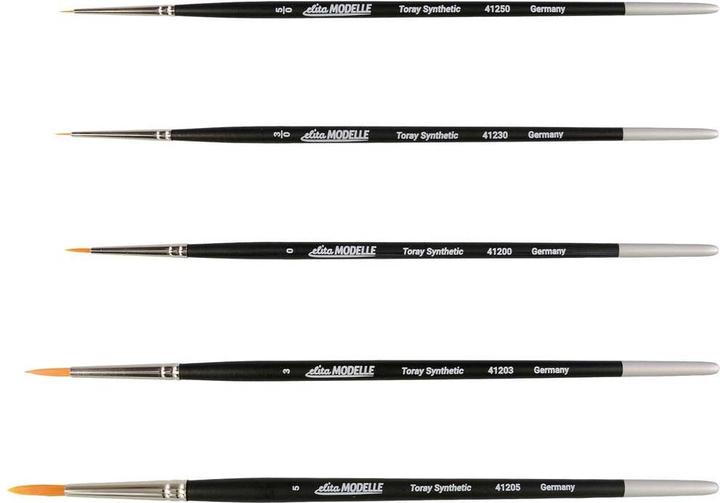 Elita Brush set Toray 5 pieces (5 mm)