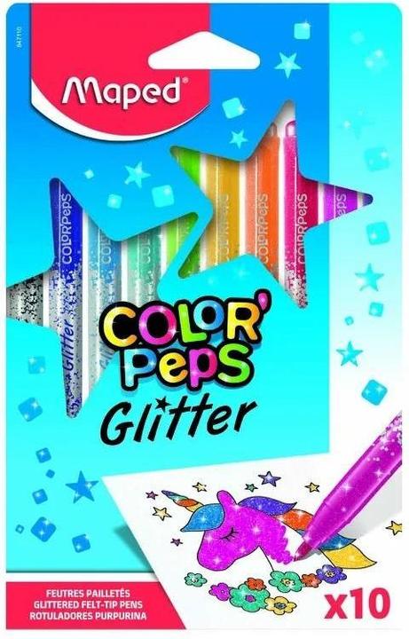 Produktbild Maped Color Peps Glitzer (Mehrfarbig, 10 x)