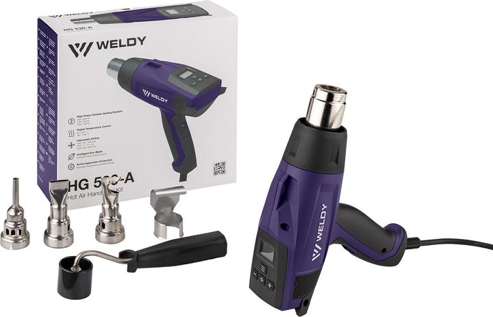 Image du produit Weldy Pistolet à air chaud HG 530-A Set universel
