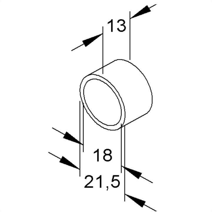 Actual product image Bachmann Seal f.Illu-Socket 740.012 E14