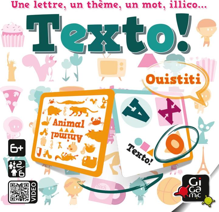 Image du produit Gigamic Texto f (Français, 2 - 6 Joueur)