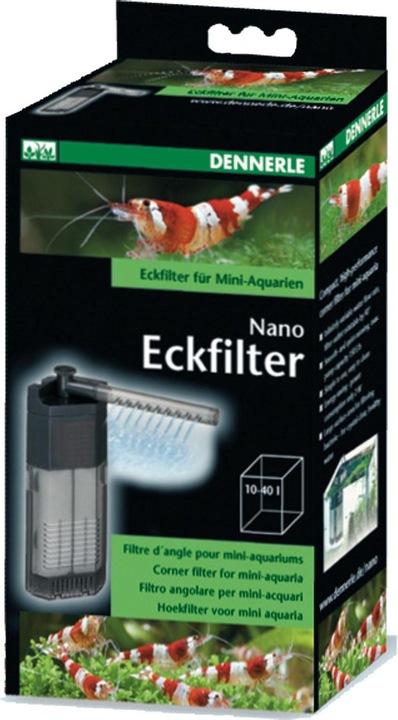 Dennerle Nano Eckfilter (40 l, Innenfilter, Süsswasser)