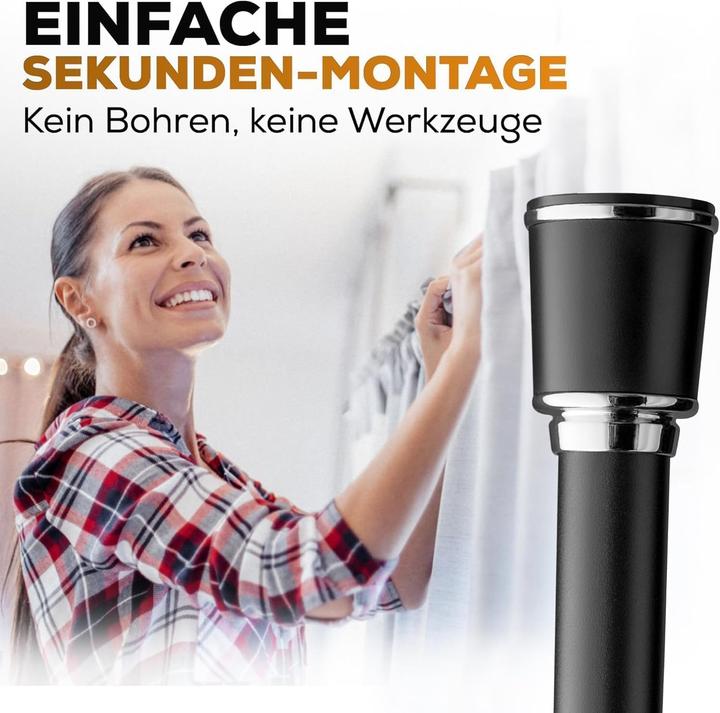 Produktbild Eisenberg Teleskop-Duschvorhangstange