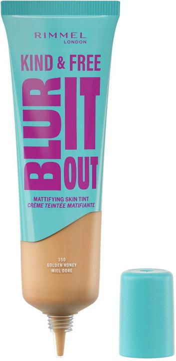 Actual product image Rimmel London Kind & Free Blur It Out Mattifying Skin Tint (Golden Honey)