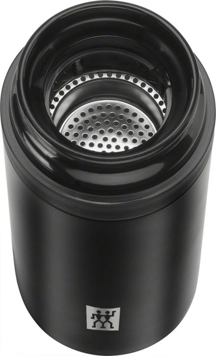 Immagine prodotto Zwilling Bottiglia Thermo Tea & Fruit Infuser, 420 ml, nero opaco (0.42 l)