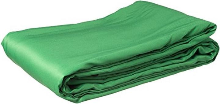 Bresser Hintergrundtuch - BR -8p - 3 x 6 m - Chromakey Green - Polyester (600 cm)