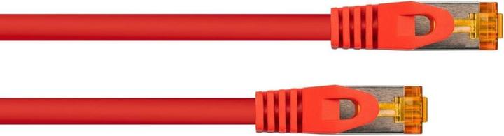Produktbild Varia Patchkabel Cat. 7 TPE rot 10m – Netzwerkkabel flexibel (S/FTP, CAT7, 10 m)