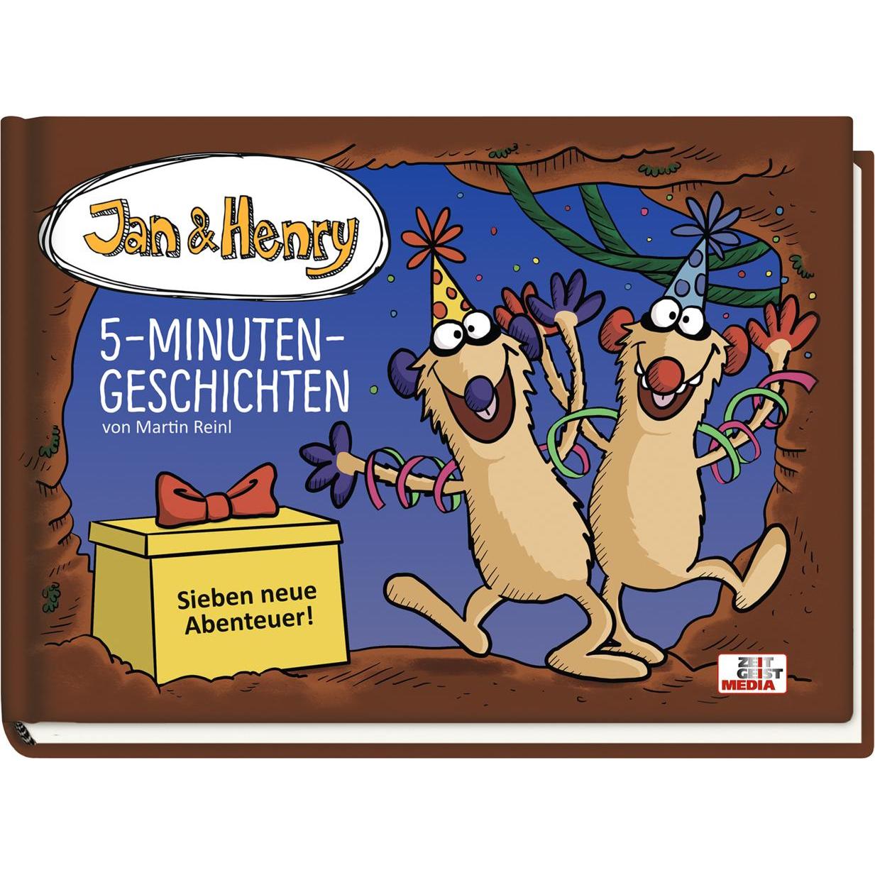 Jan & Henry: 5-Minuten-Geschichten, Kinderbücher von Martin Reinl