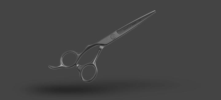 Immagine prodotto Olivia Garden Silkcut PRO 5.75" LH Haircutting Scissors Matt Black (14.61 cm)