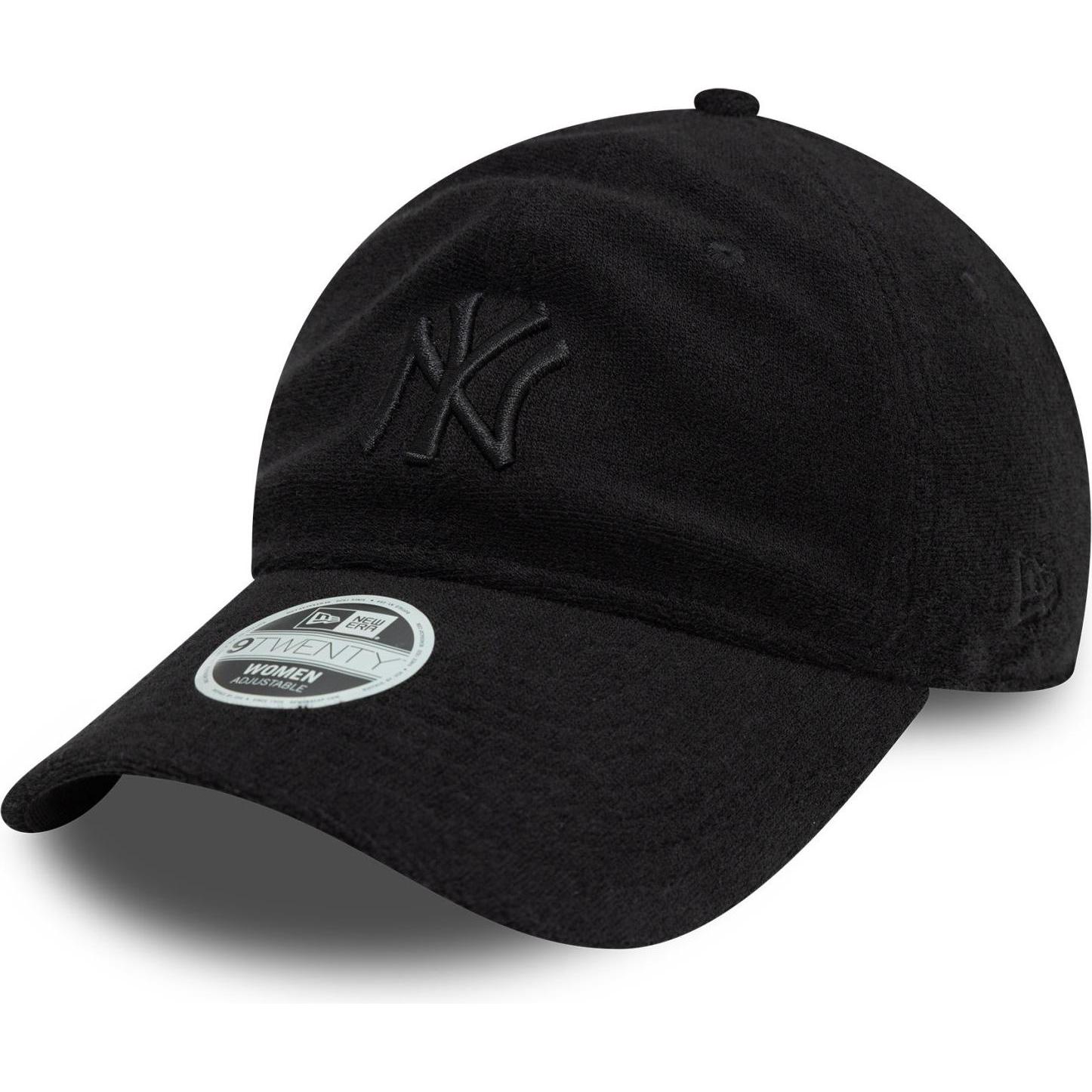 New Era, Damen, Cap, 9Twenty Damen Cap - TOWELLING New York Yankees, Schwarz