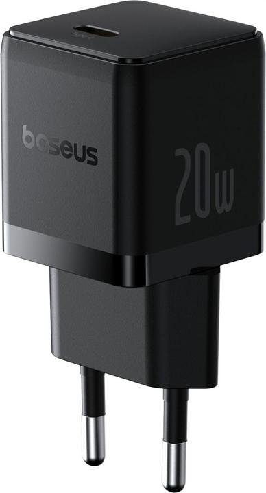 Productafbeelding Baseus - Wall Charger Palm (P10111602113-00) - Fast Charger, Type-C, PD 20W, 5V/3A - Cluster Black (20 W)