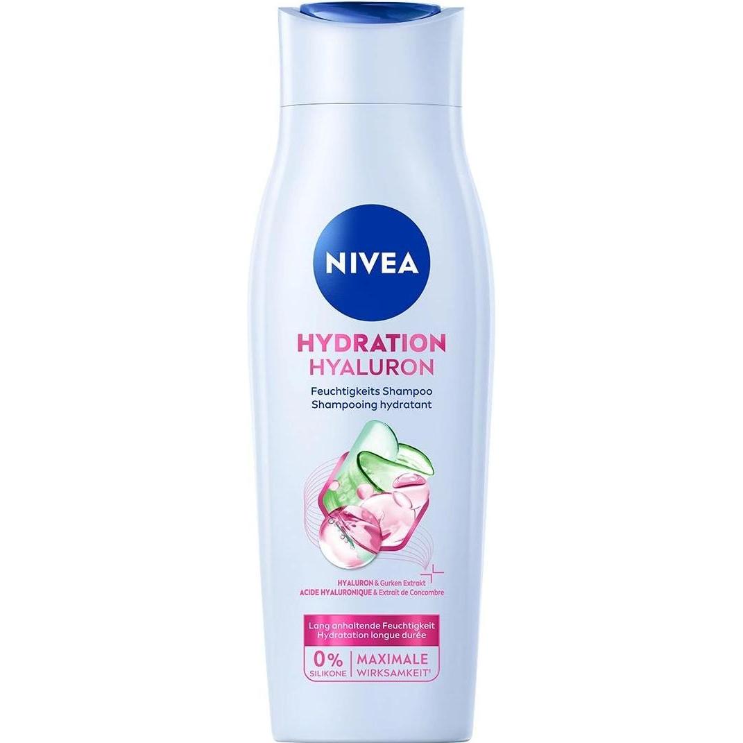 NIVEA, Shampoo, Hydration Hyaluron (Flüssiges Shampoo, 250 ml)