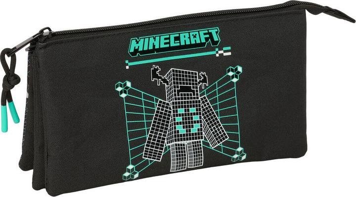 Produktbild Safta Minecraft Screen triple pencil case