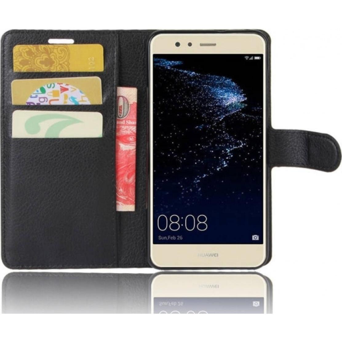 Thumbnail - Screenguard Huawei P10 Lite Leather Guard Lederhülle (Huawei P10 Lite), Smartphone Hülle, Schwarz