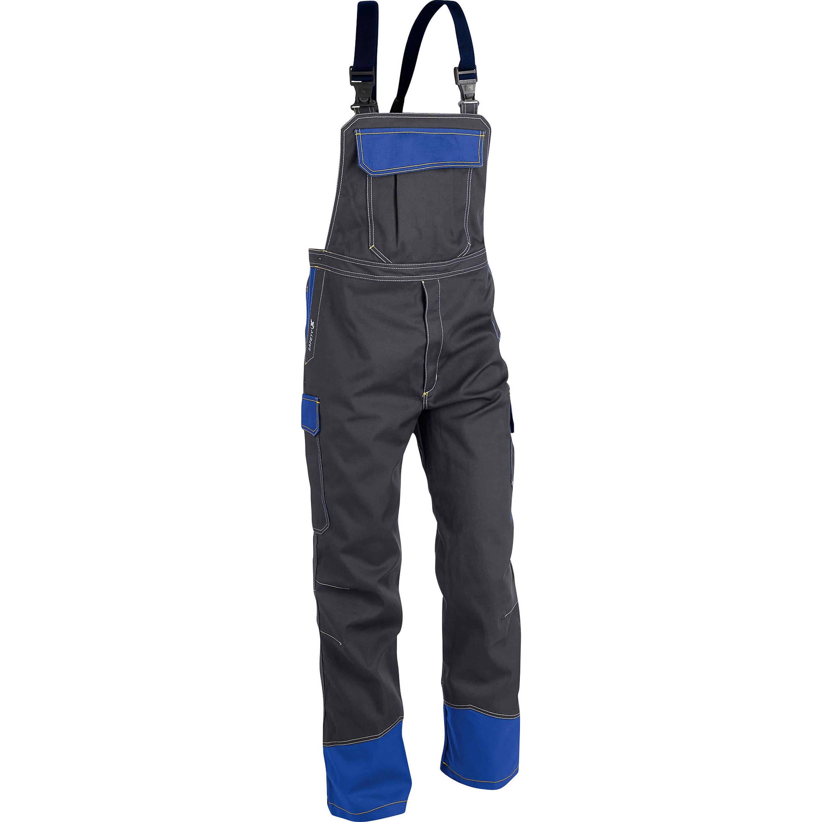 Kübler, Arbeitshose, Safety 6 Latzhose Psa 3 Anthrazit/Kbl.Blau 98 (98)