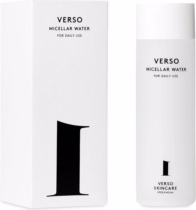 Actual product image Verso Micellar Water (Facial cleansing wipes, 200 ml)