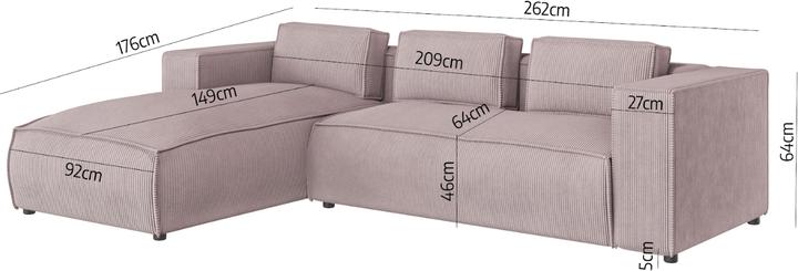 Produktbild Ropez Cloe (Ecksofa)