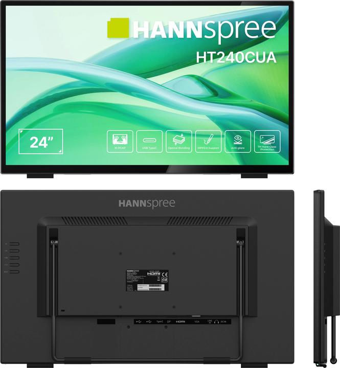 Produktbild Hannspree HT240CUA Display Touch (1920 x 1080 Pixel, 23.80")
