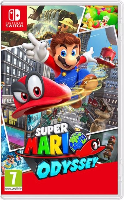 Productafbeelding Nintendo Super Mario Odyssey (Switch, EN)