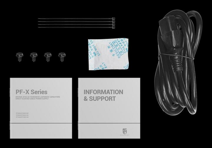 Produktbild Deepcool Power Supply PF700X 700W 80 PLUS Standard PSU, Black (700 W)