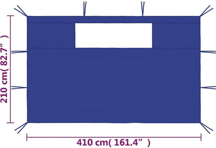 Actual product image vidaXL Goraud (210 cm, 400 cm)