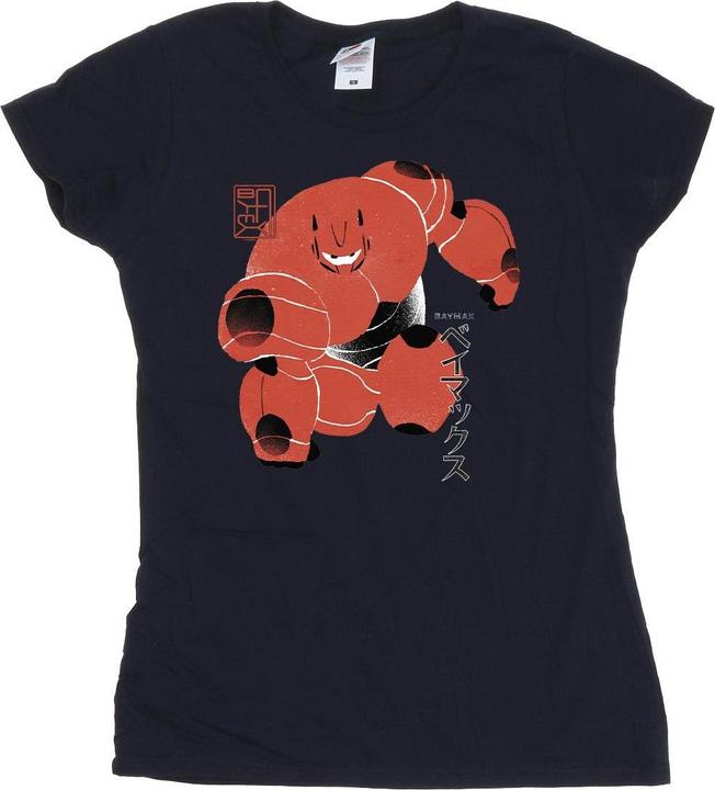 Immagine prodotto Disney Big Hero 6 Baymax Suite Pose Maglietta Donna (L)