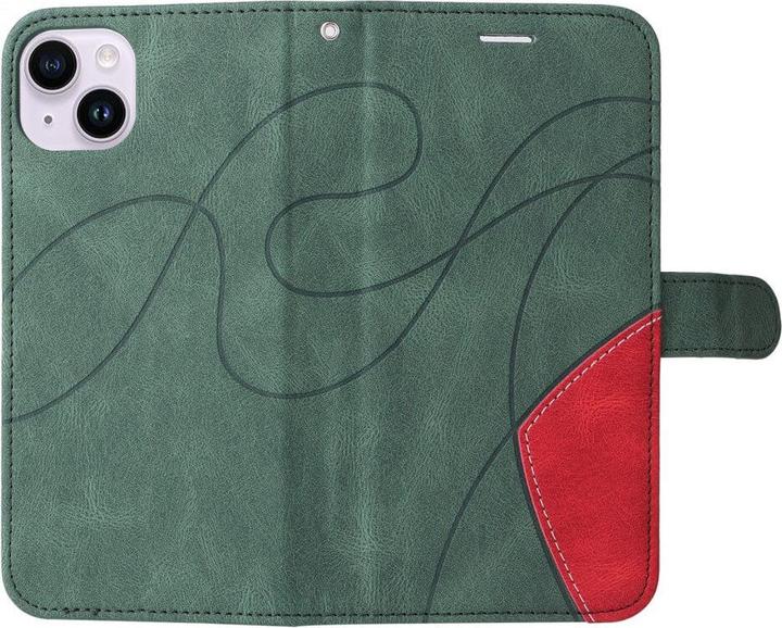 Actual product image Cover-Discount iPhone 15 Plus - Dual colour case cover green (Apple iPhone 15 Plus)